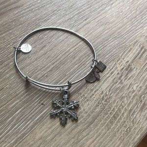 Silver snowflake Alex and Ani